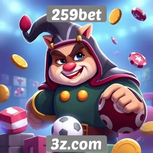 Diversidade de jogos na plataforma 259bet