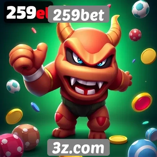 Variedade de jogos disponíveis no 259bet